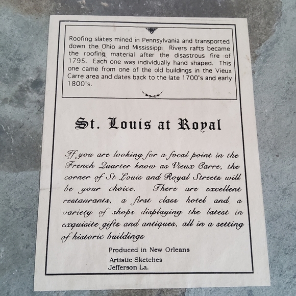 Slate roof tile St. Louis at Royal - Picture 4 of 4